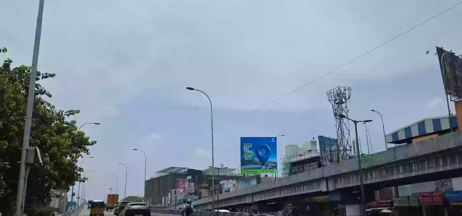Anna Nagar hoarding facing Nelson Manickam Road and Aminjikarai Skywalk